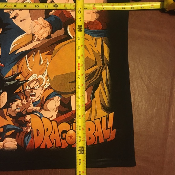 Dragonball Z All Over Graphic Tee M - Picture 7 of 7